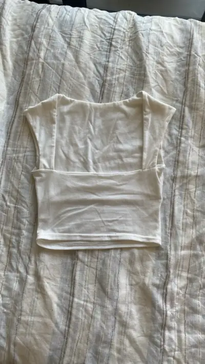 Polera/Top blanco - miniatura 2