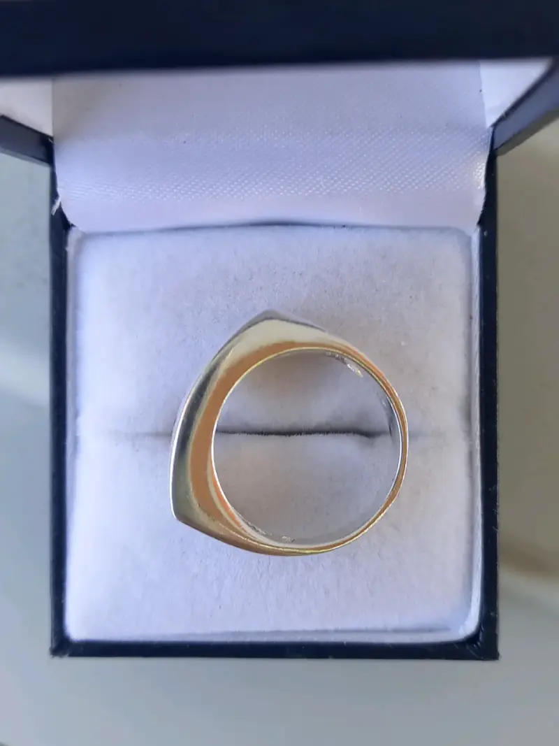 Anillo de plata con circonitas - 6