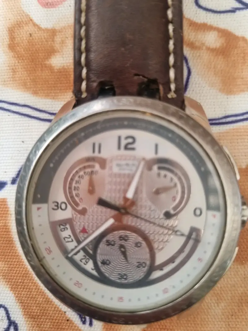 Reloj de pulsera clásico