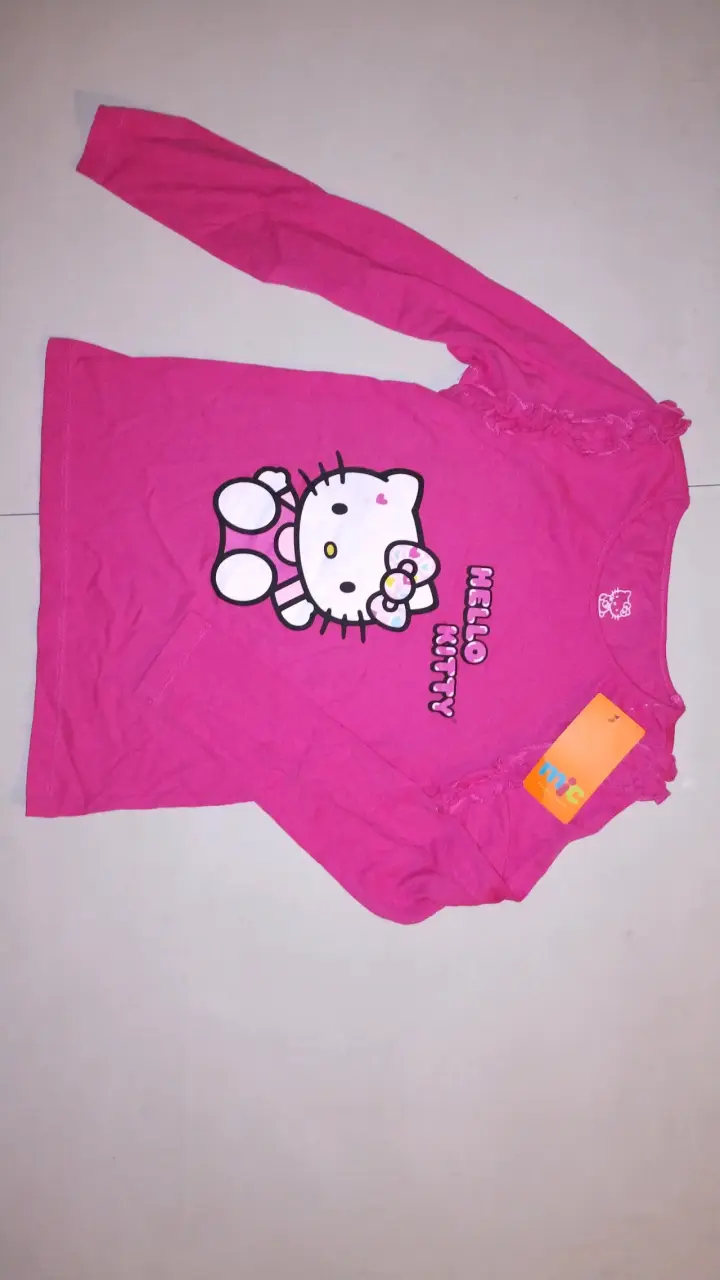 Polera rosa Hello Kitty