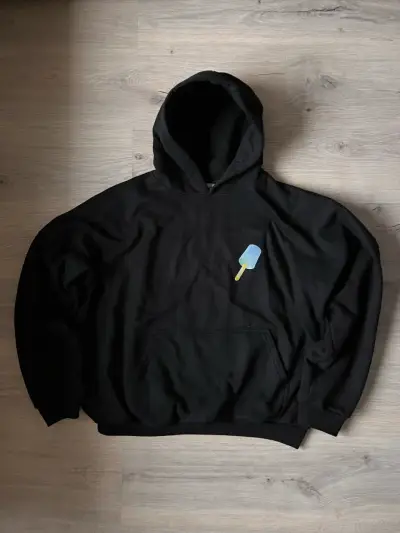 Polerón negro con estampado Stood - miniatura 4