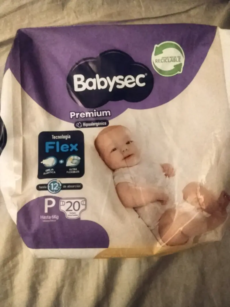 Pañales Babysec Premium P