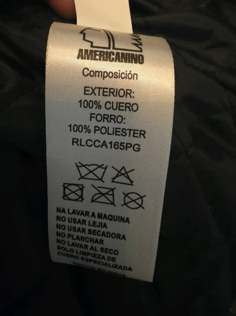 Chaqueta de cuero negra - 3