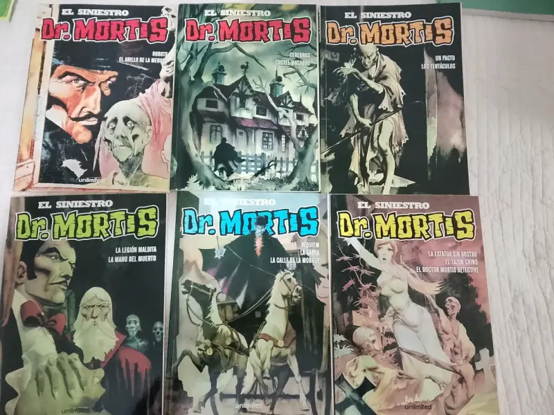 Colección comics Dr. Mortis