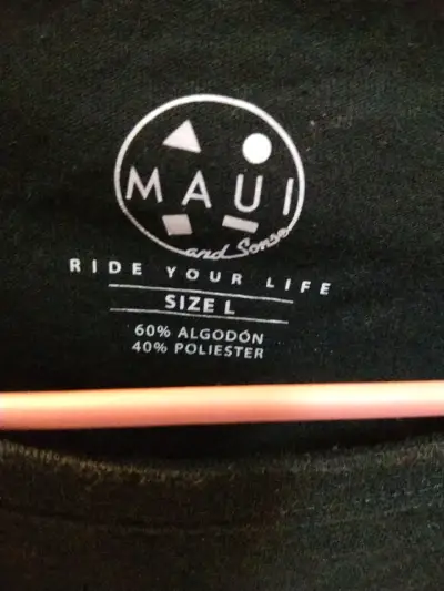 Polera negra maui & sons - miniatura 2