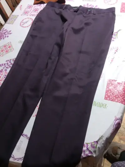 Pantalón formal color lila - miniatura 1