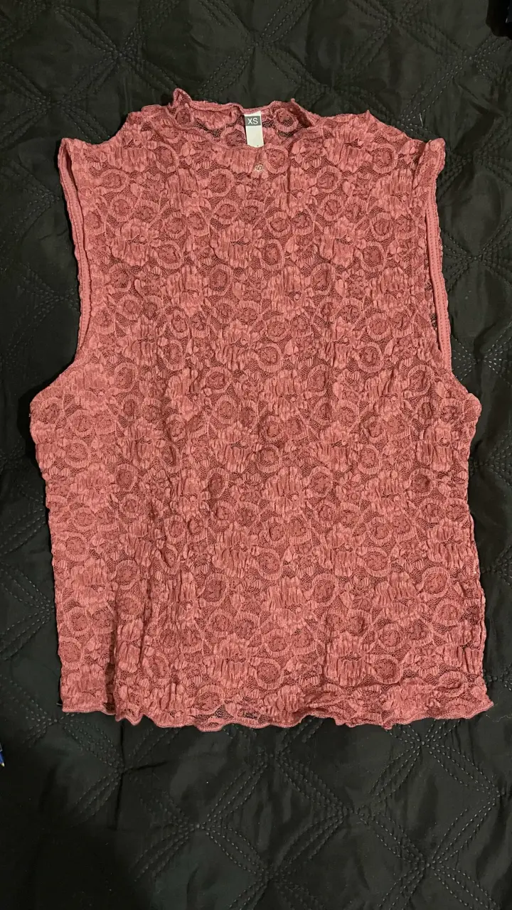 Blusa sin mangas color rosa