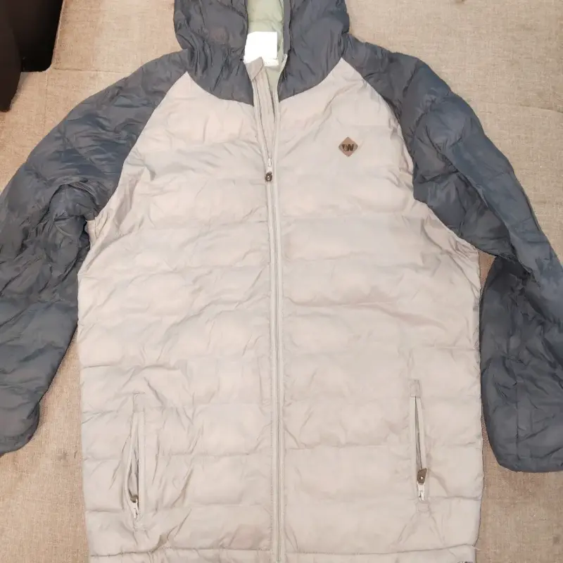 Chaqueta impermeable bicolor