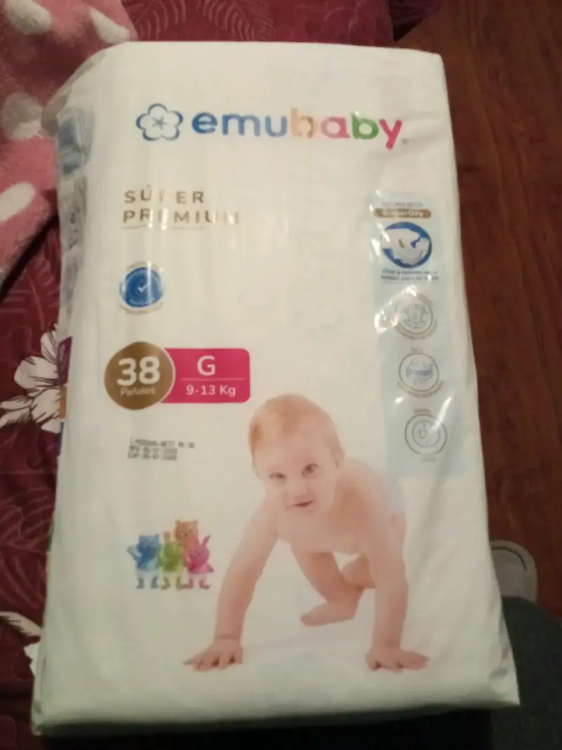 Pañales Emubaby Súper Premium G - 1