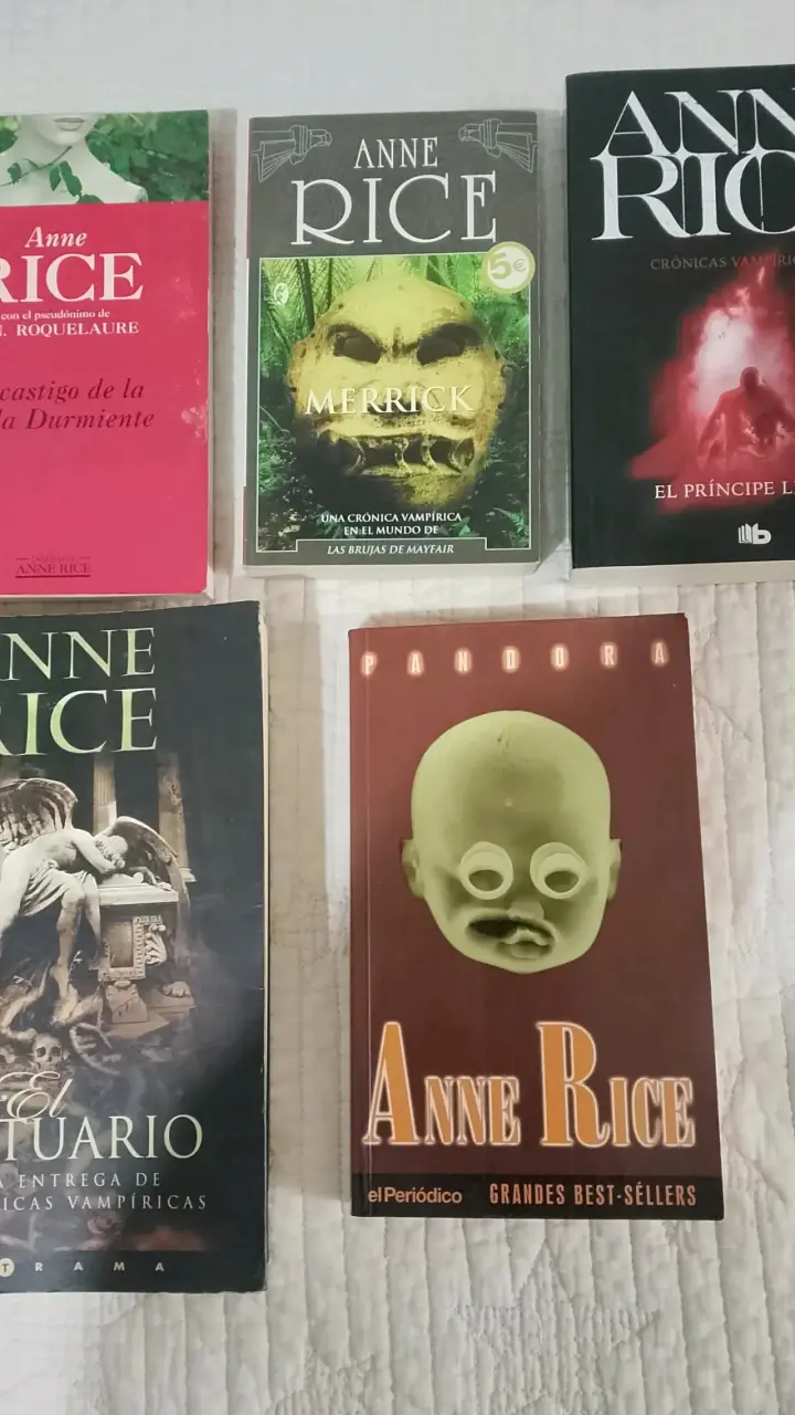 Colección libros Anne Rice