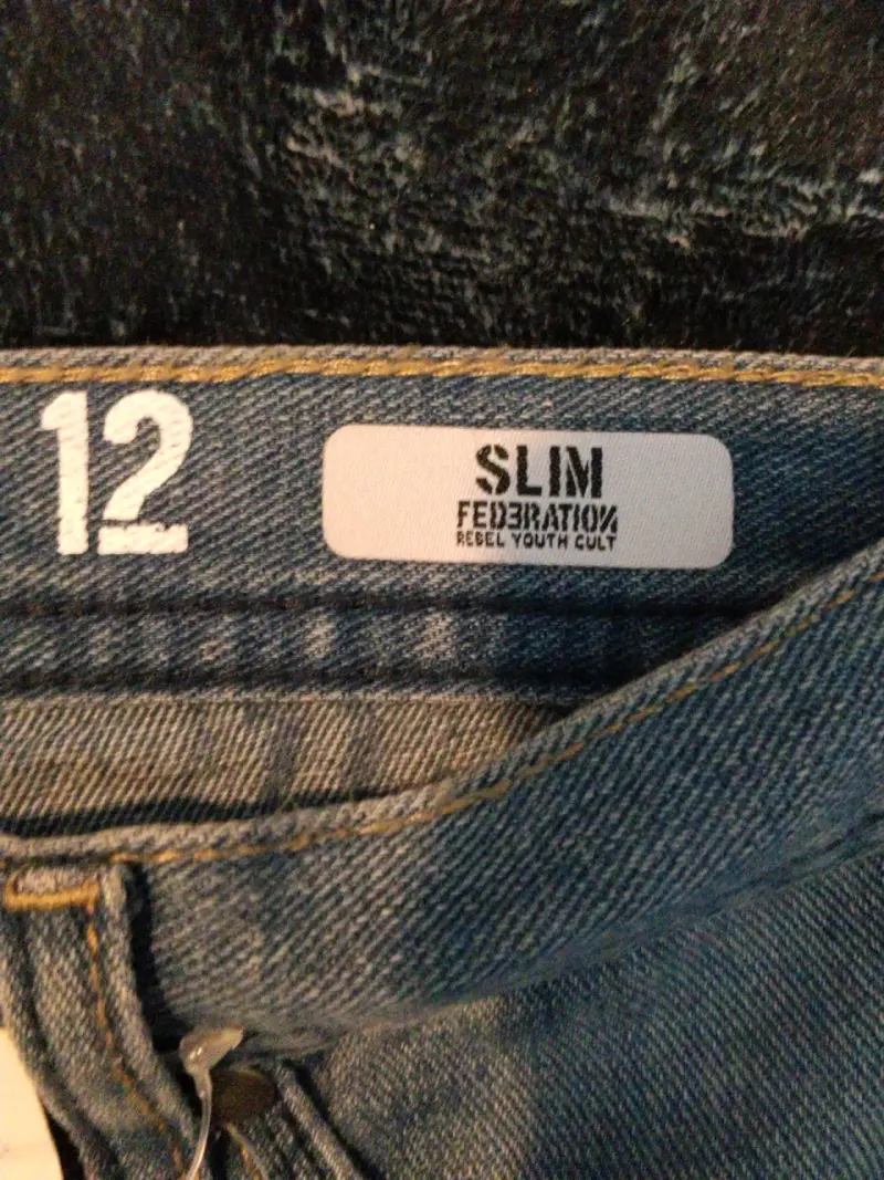 Jeans azul talla 12 - 3