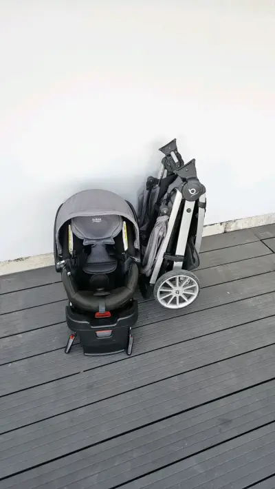 Coche y Travel system  Britax Blively - miniatura 4