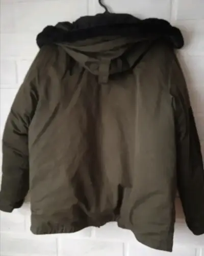 Parka verde con capucha Zara - miniatura 2