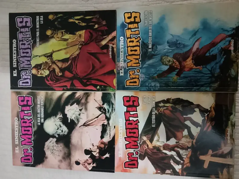 Colección de cómics El siniestro Dr. Mortis