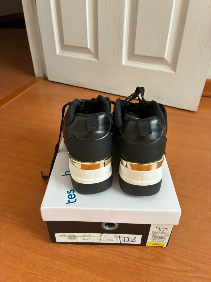 Zapatillas negras talla 37 - 2