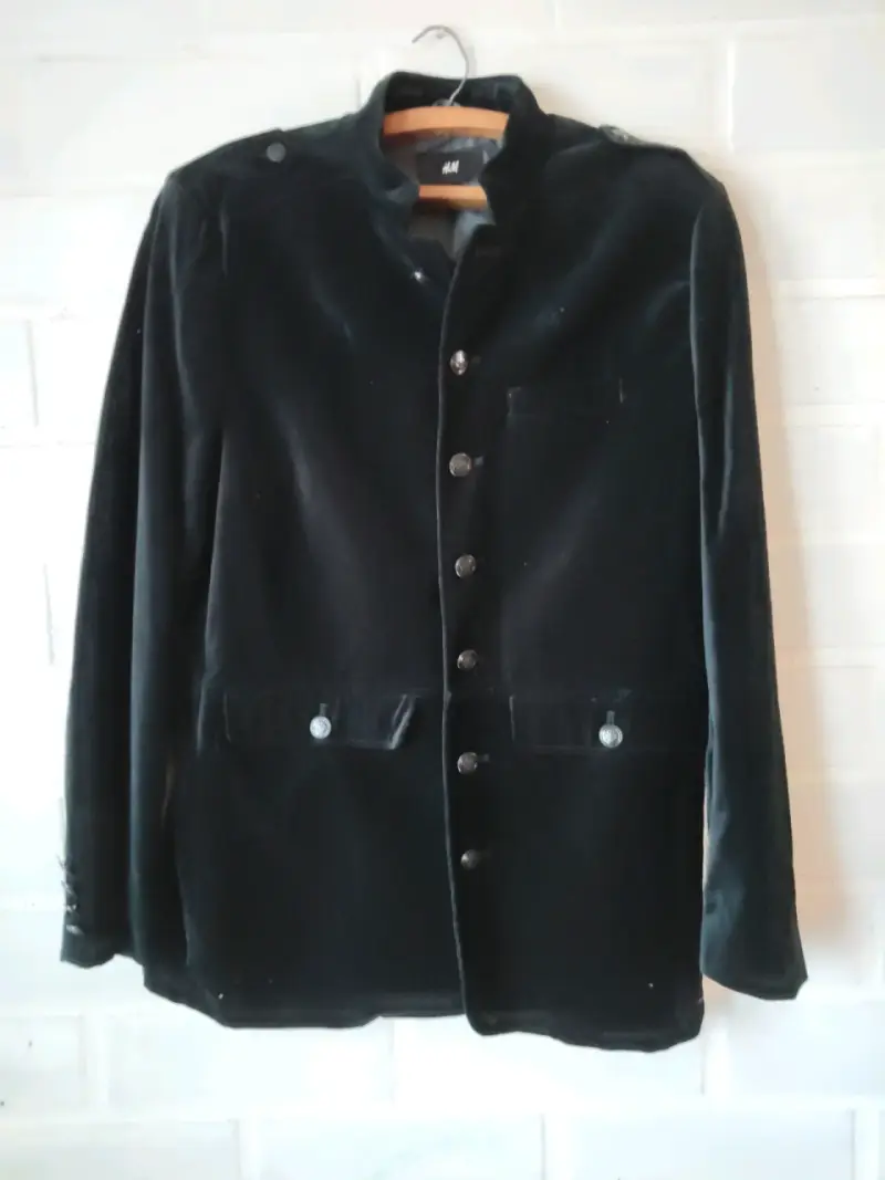 Chaqueta noir negra H&M - 1