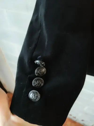 Chaqueta noir negra H&M - miniatura 4