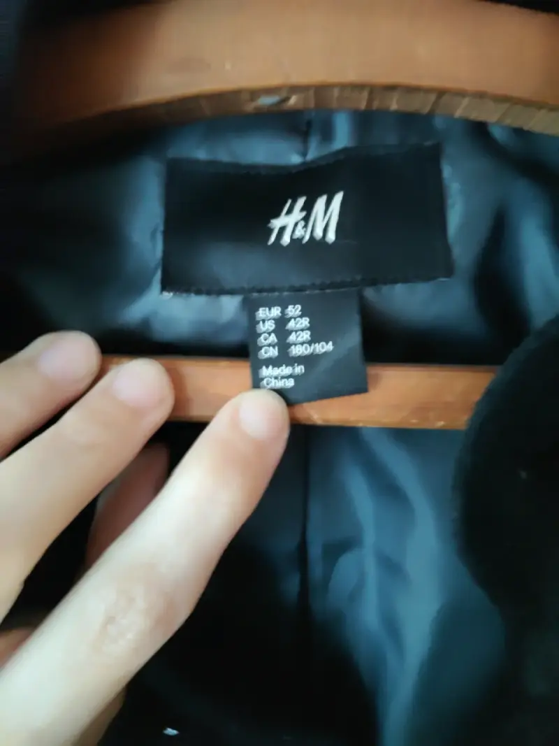 Chaqueta noir negra H&M - 5