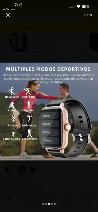 Reloj inteligente  héro band III - miniatura 4