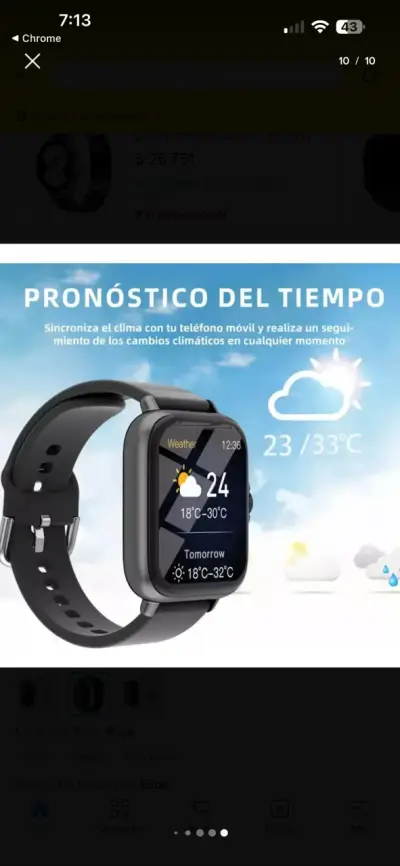 Reloj inteligente  héro band III - miniatura 5