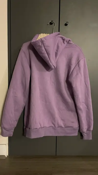 Polerón morado con forro interior - miniatura 3