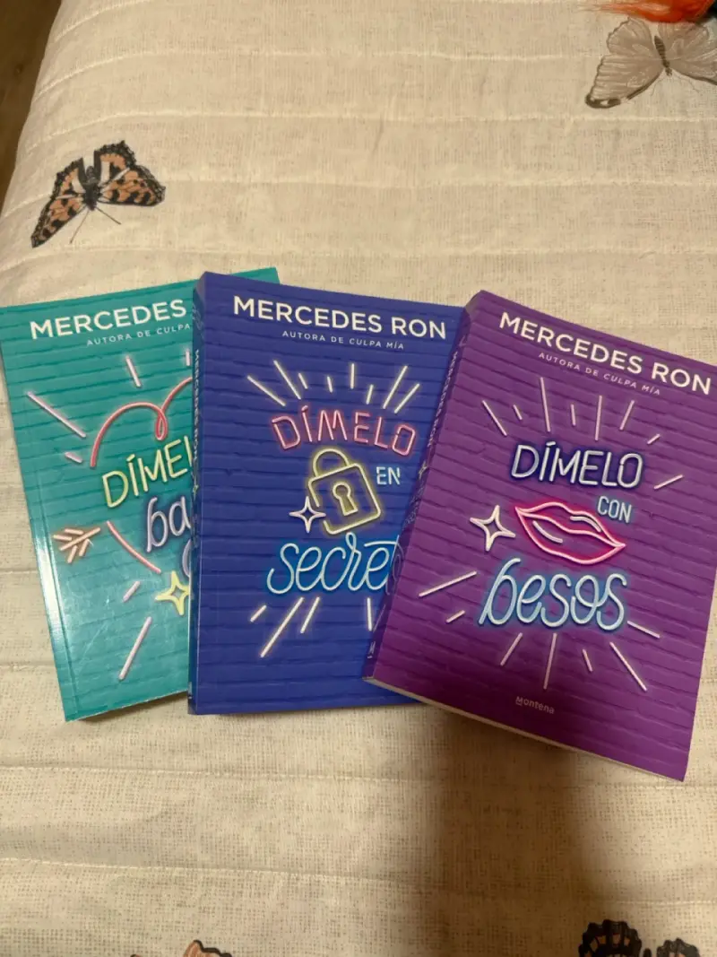 Trilogía Dímelo de Mercedes Ron