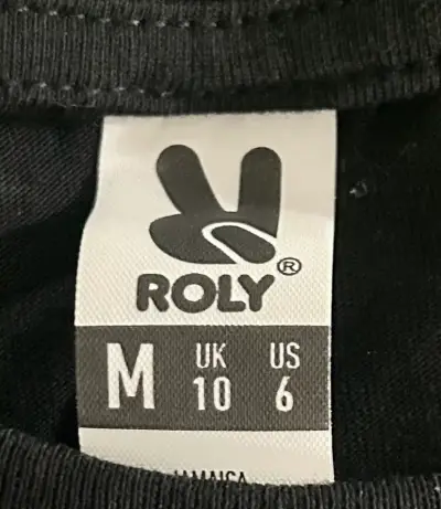Polera negra de pink floyd,  con diseño de gato - miniatura 3