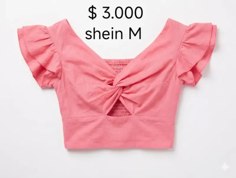 Polera blanca de Shein - 4