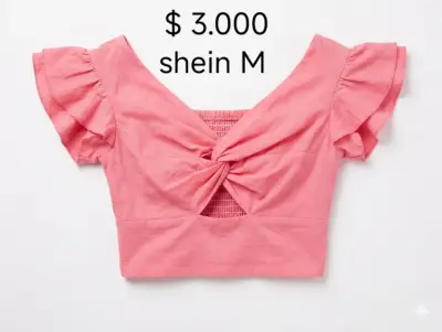 Polera blanca de Shein - miniatura 4