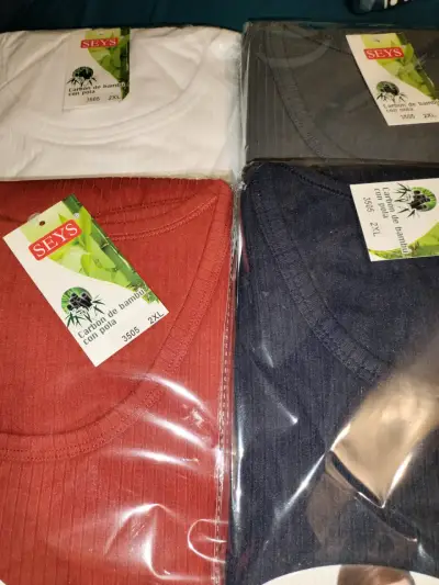 Camiseta bambu polar tallas grandes xxl y xxxl - miniatura 1