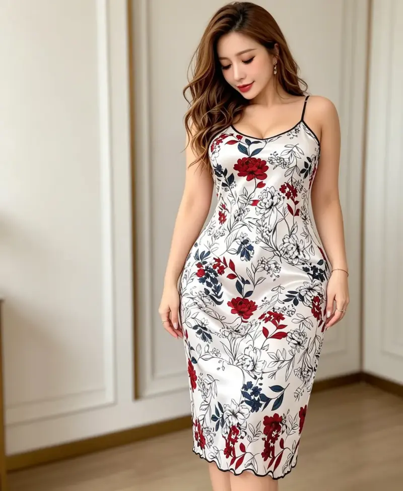 Camisola floral de tirantes talla XL - 1