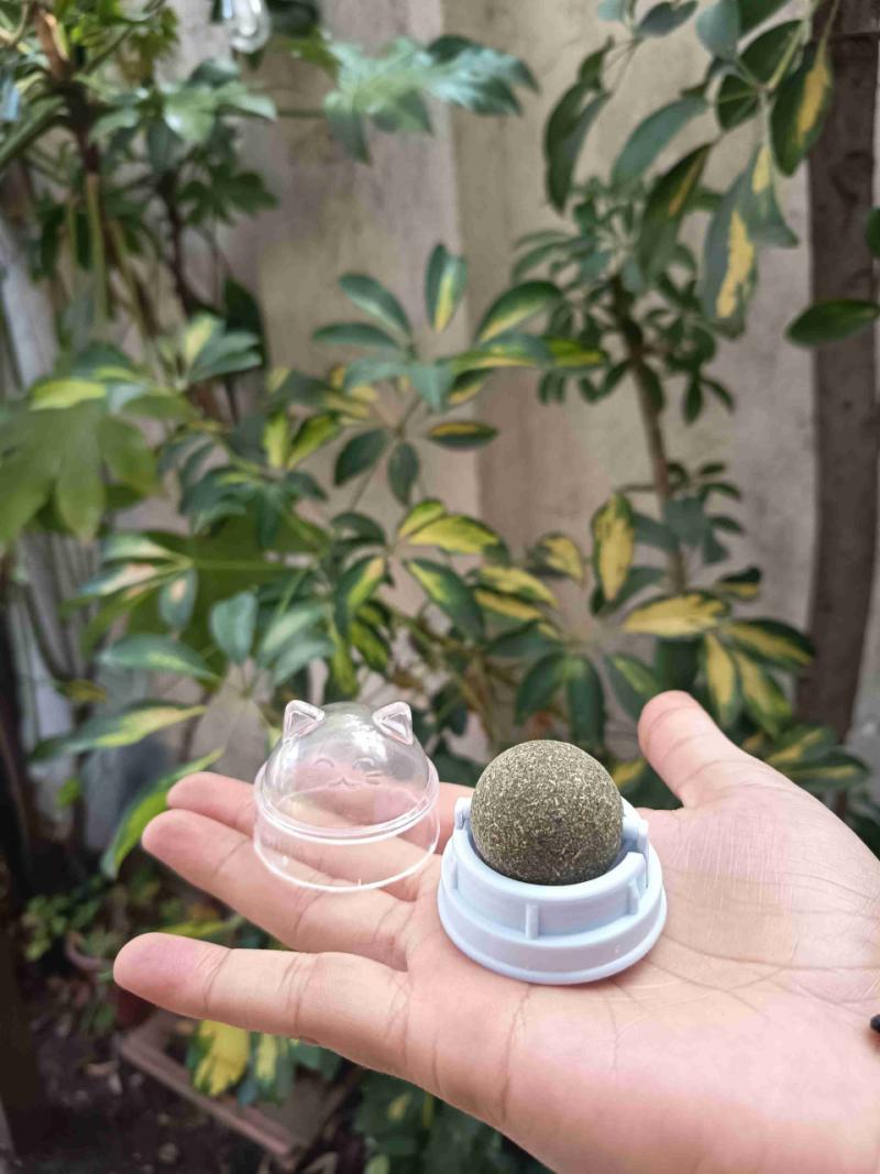 Juguete para gatos con hierba gatera