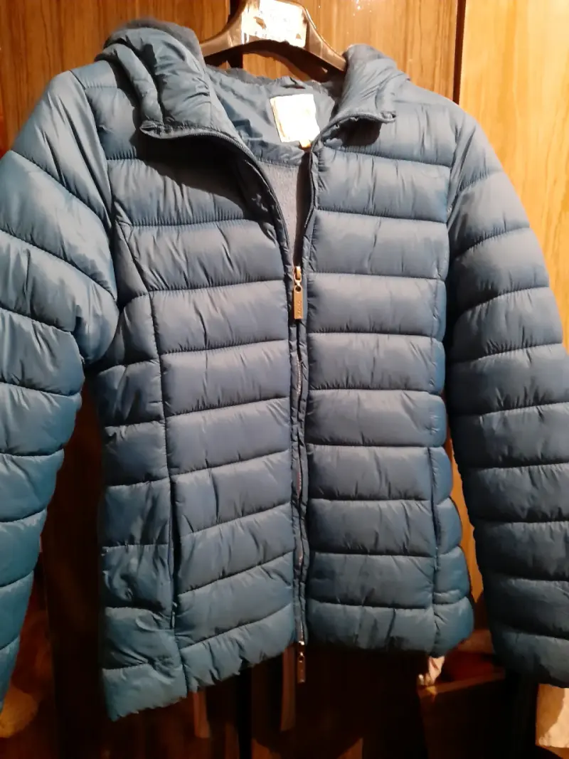 Chaqueta acolchada azul - 1