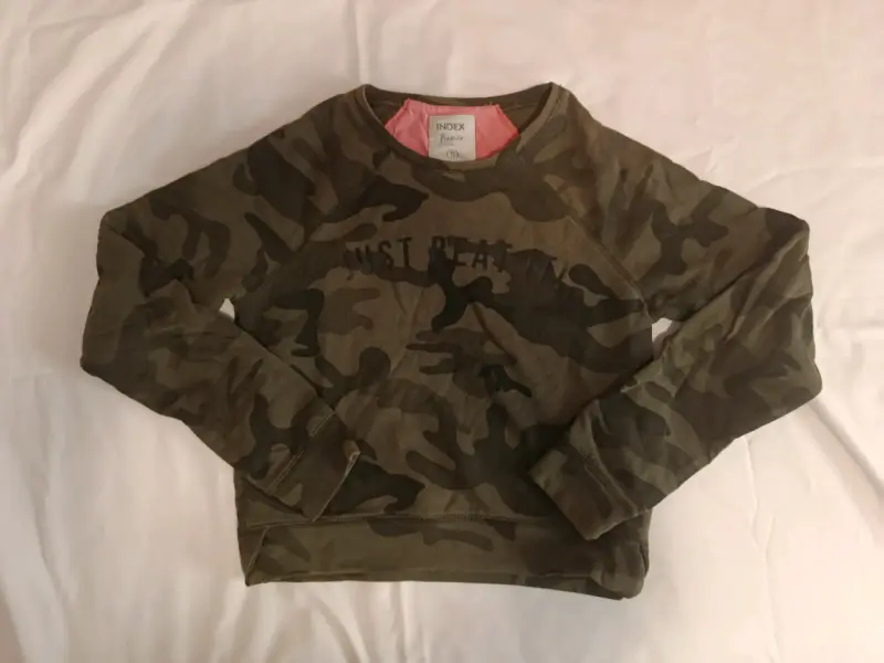 Polerón camuflado manga larga - 1