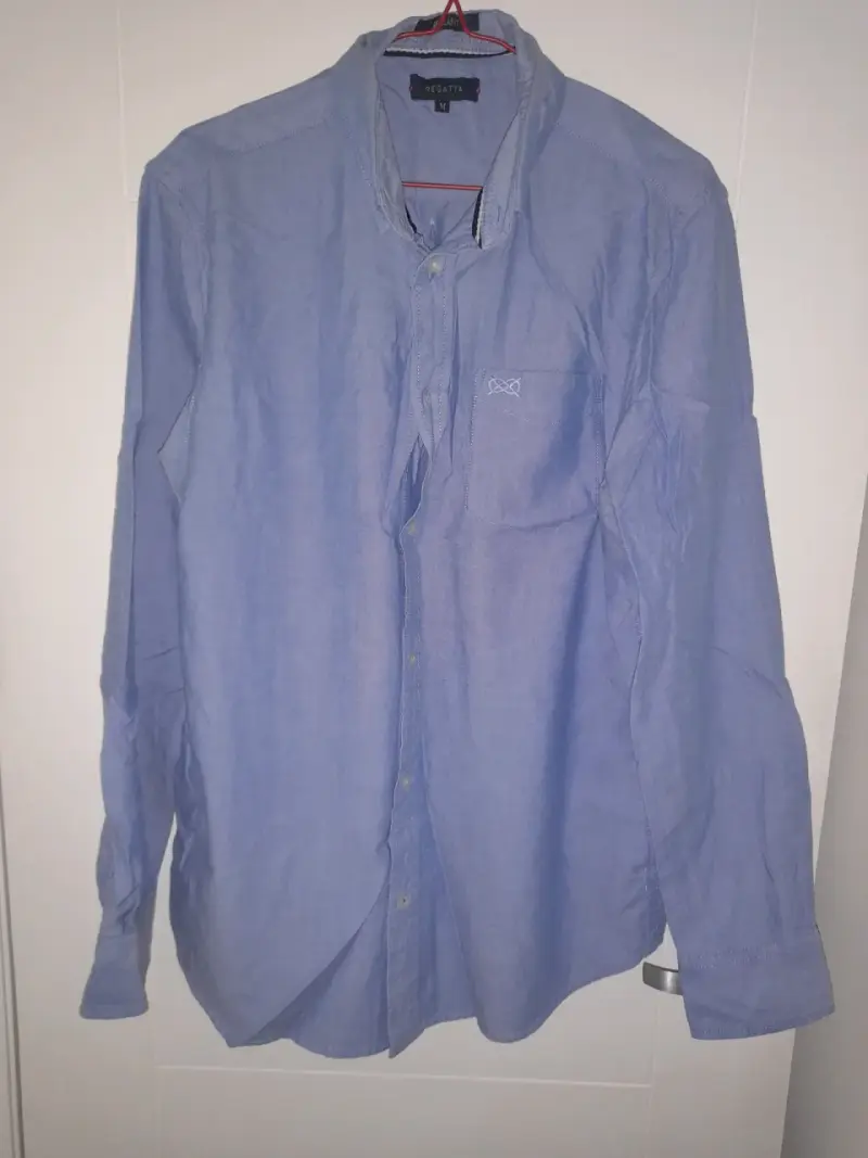 Camisa azul Regatta manga larga - 1