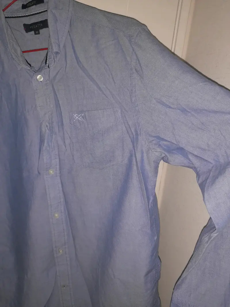 Camisa azul Regatta manga larga - 3