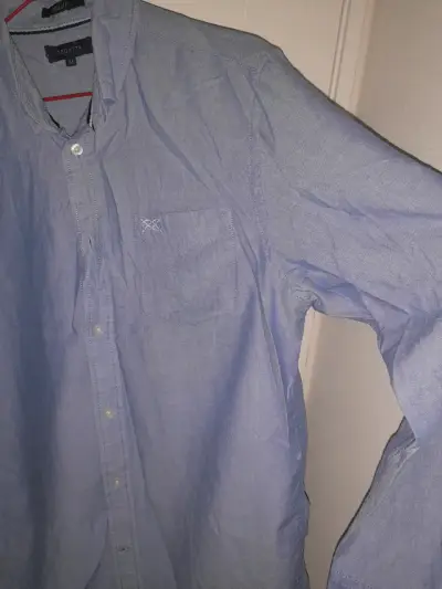 Camisa azul Regatta manga larga - miniatura 3