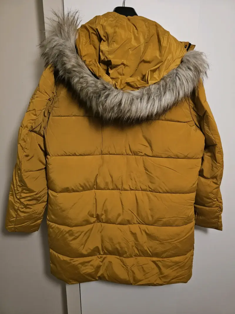 Chaqueta acolchada 3/4 Zara Hombre Mostaza Oro - 5