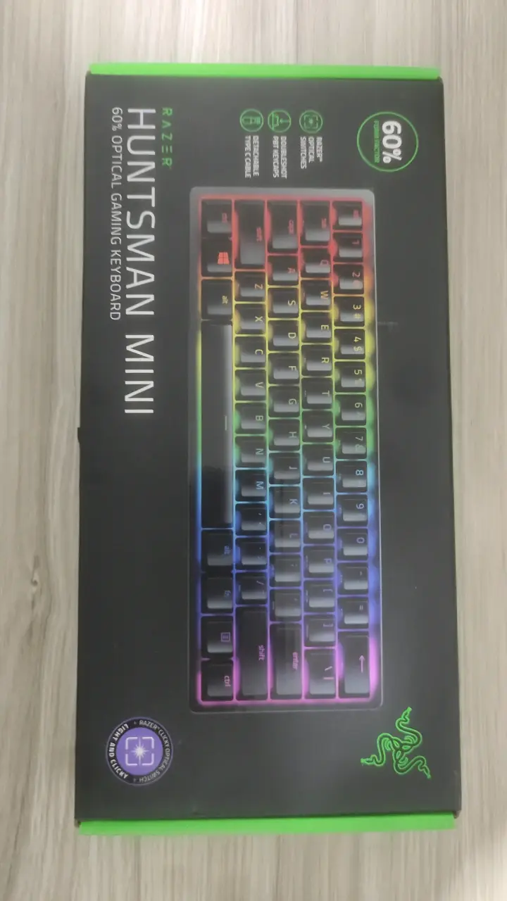 Teclado Razer Huntsman Mini RGB - 1