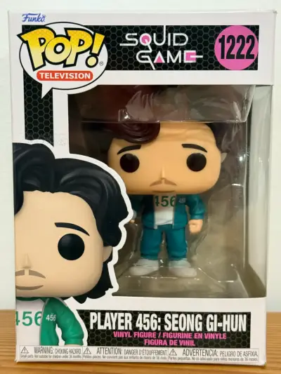Funko Pop Squid Game Juego del Calamar Gi-hun - miniatura 1