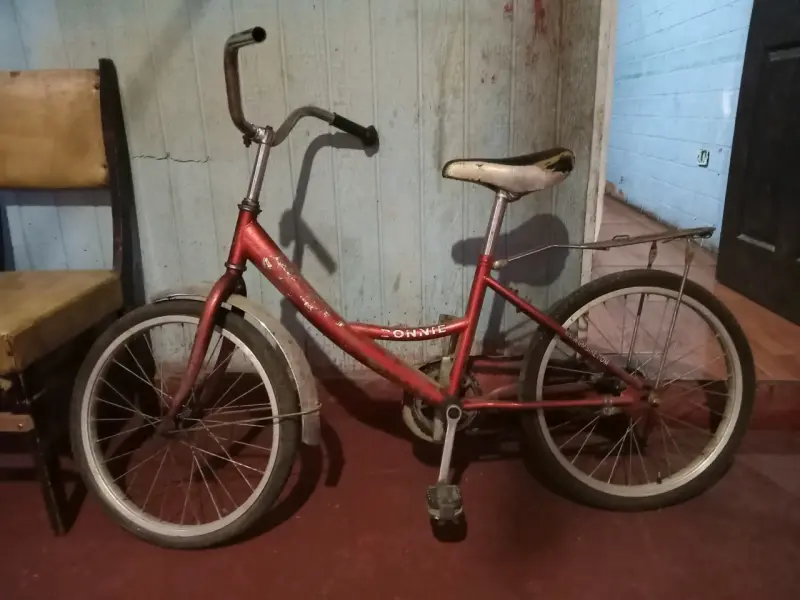 Bicicleta infantil color rojo