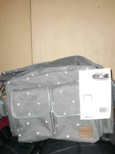 Bolso gris de estrellas Infanti - miniatura 1