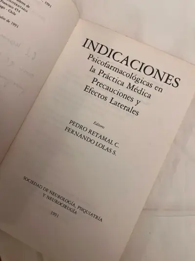 Libro Indicaciones Psicofarmacológicas - miniatura 3