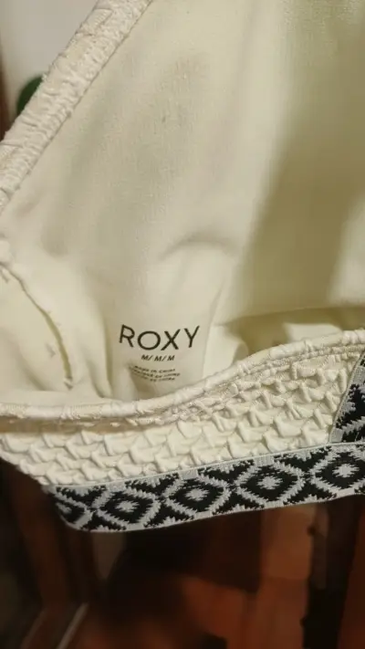 Top deportivo blanco de mujer Roxy - miniatura 2