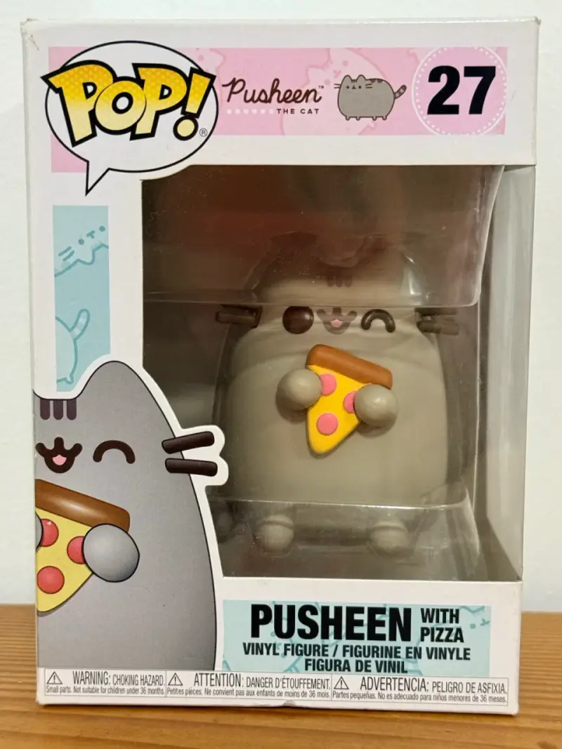 Figura Funko Pop Pusheen con pizza - 1