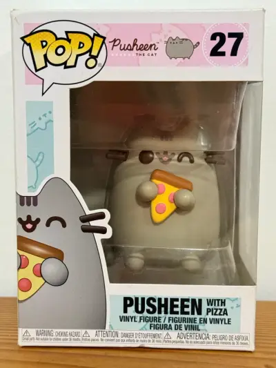 Figura Funko Pop Pusheen con pizza - miniatura 1