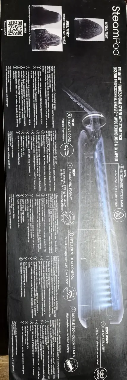 Steampod L'Oréal plancha de vapor - 3