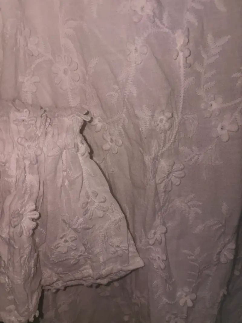 Vestido blanco de encaje - 3