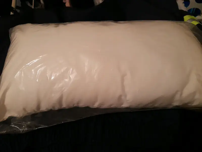 Almohada blanca bebe nueva
