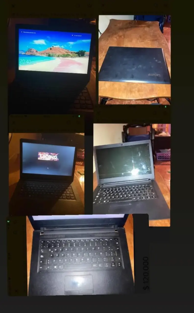 Laptop Lenovo usada en buen estado Lenovo 80 tc